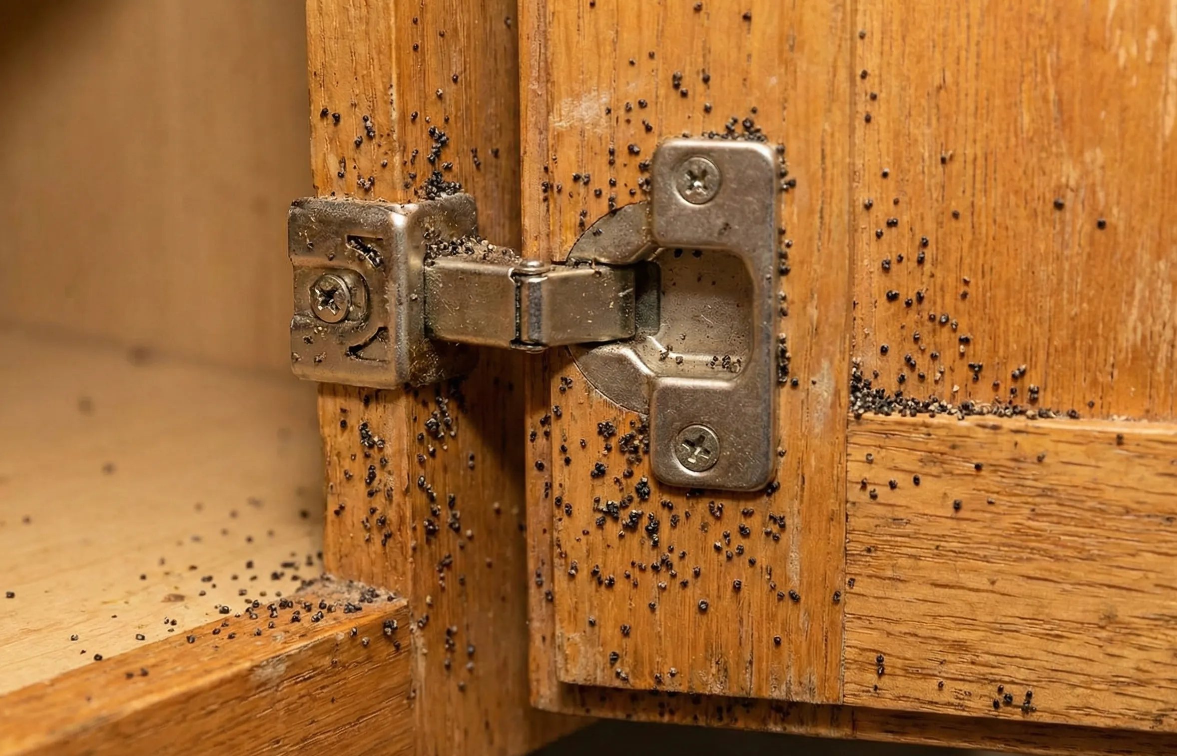 Identifying Roach Poop (Yes, You Need to Look)